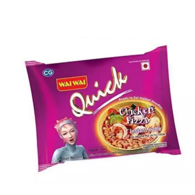 Wai Wai Quick Chicken Pizza Noodles, 70 Gm